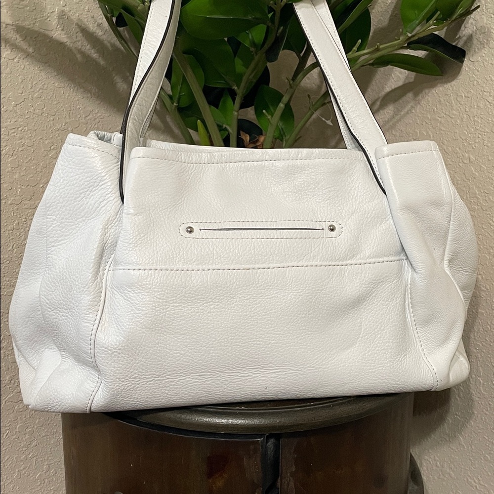 B. Makowsky leather woven shoulder bag - Picture 5 of 14